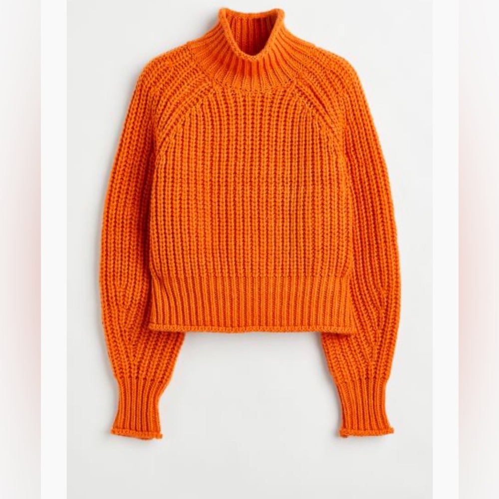 EUC H&M Knitted Sweater with Turtleneck